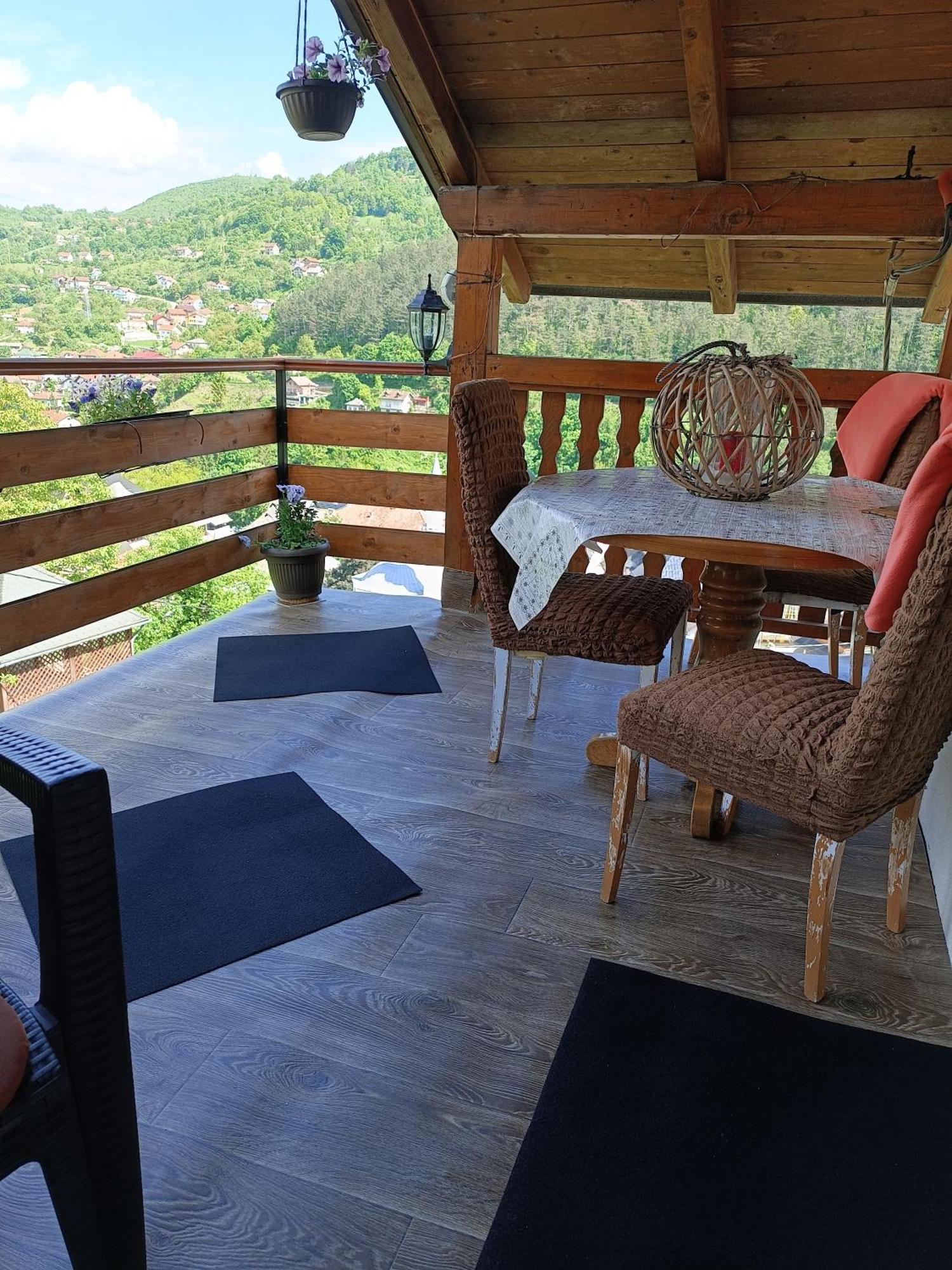 Privatni Smjestaj Kurtalija Hotel Jajce Luaran gambar